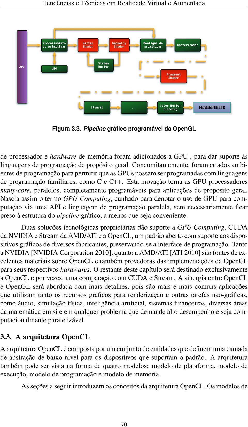 Concomitantemente, foram criados ambientes de programação para permitir que as GPUs possam ser programadas com linguagens de programação familiares, como C e C++.