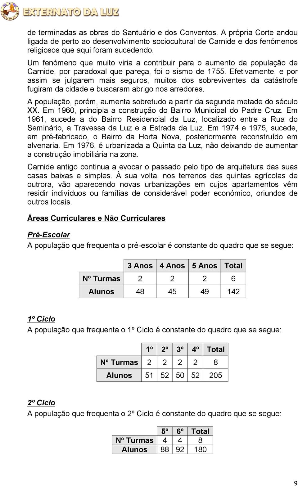 Efetivamente, e por assim se julgarem mais seguros, muitos dos sobreviventes da catástrofe fugiram da cidade e buscaram abrigo nos arredores.