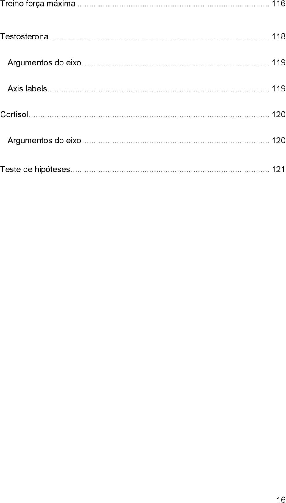 .. 119 Axis labels... 119 Cortisol.