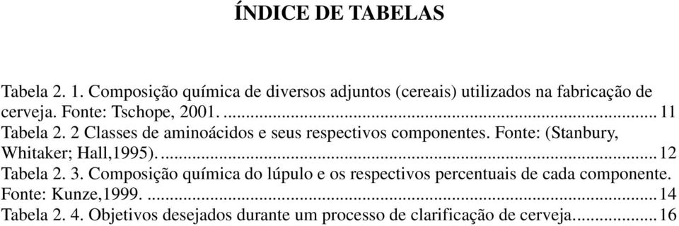 ... 11 Tabela 2. 2 Classes de aminoácidos e seus respectivos componentes. Fonte: (Stanbury, Whitaker; Hall,1995).