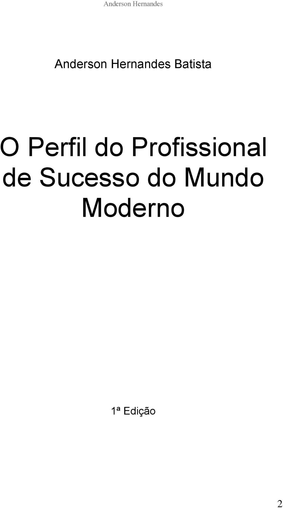 do Profissional de Sucesso