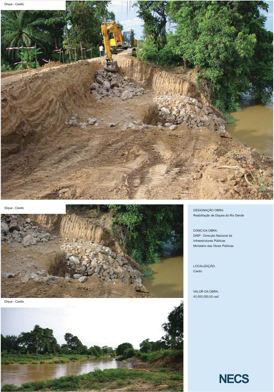 Direcção Nacional de Infraestruturas Públicas Ministério