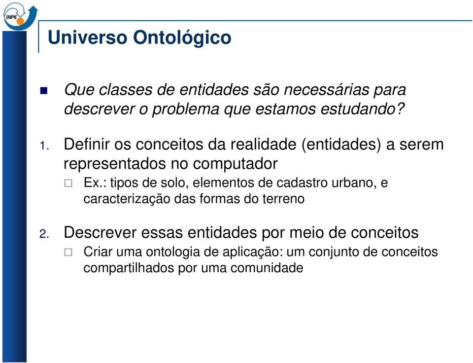 : tipos de solo, elementos de cadastro urbano, e caracterização das formas do terreno 2.