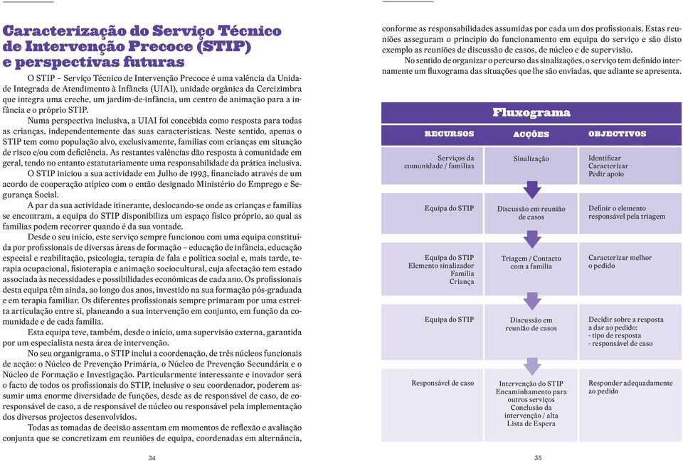 Numa perspectiva inclusiva, a UIAI foi concebida como resposta para todas as crianças, independentemente das suas características.