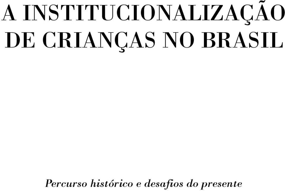 Percurso histórico e