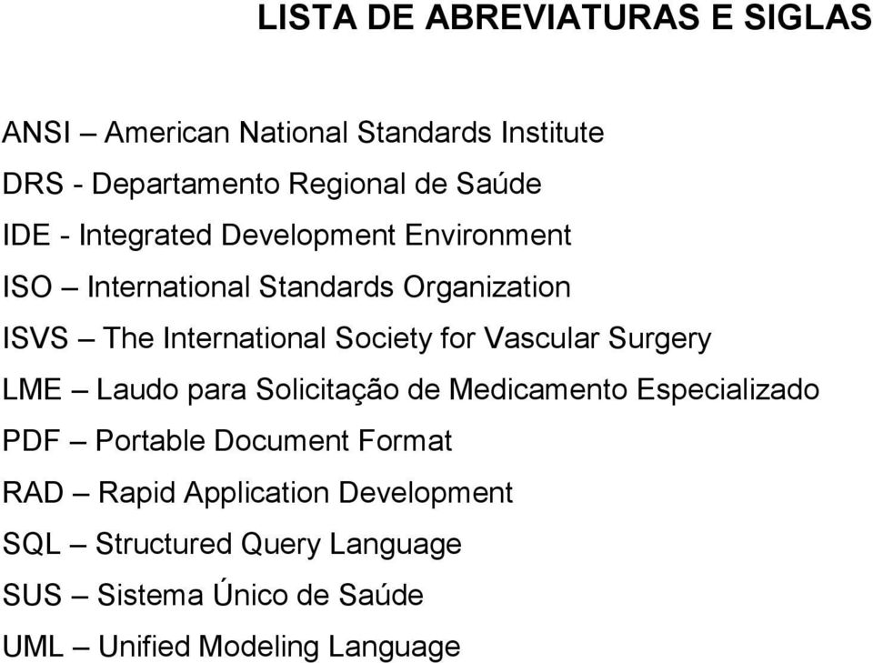 for Vascular Surgery LME Laudo para Solicitação de Medicamento Especializado PDF Portable Document Format RAD