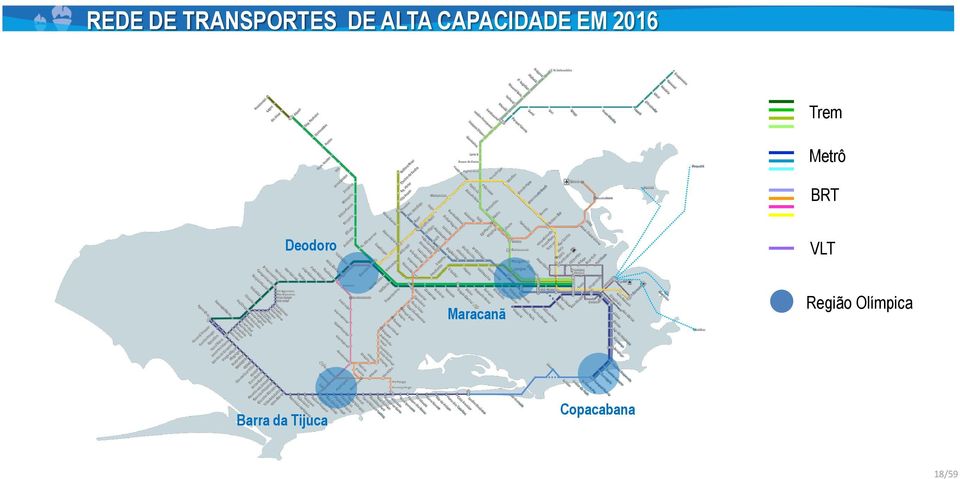 BRT Deodoro VLT Maracanã Região