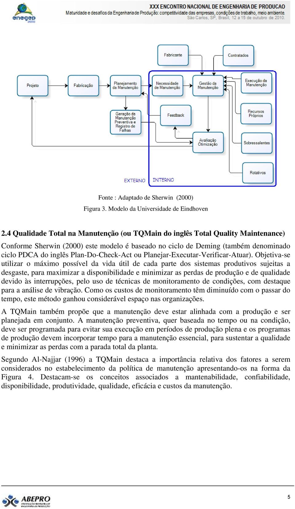 Plan-Do-Check-Act ou Planejar-Executar-Verificar-Atuar).