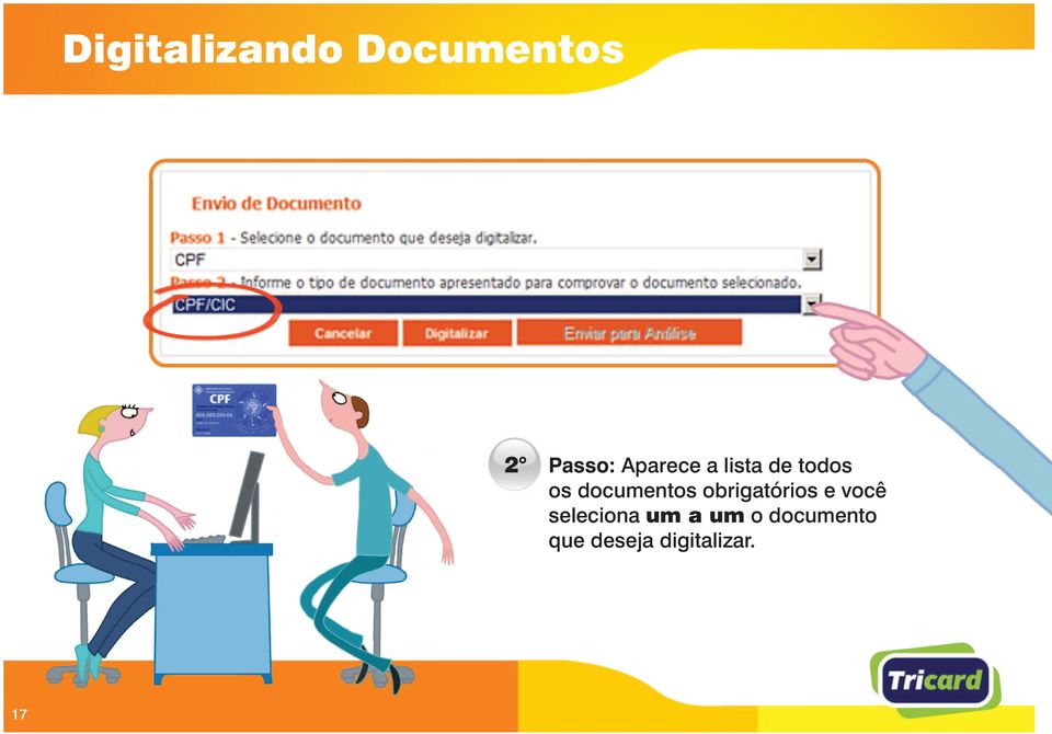 documentos obrigatórios e você