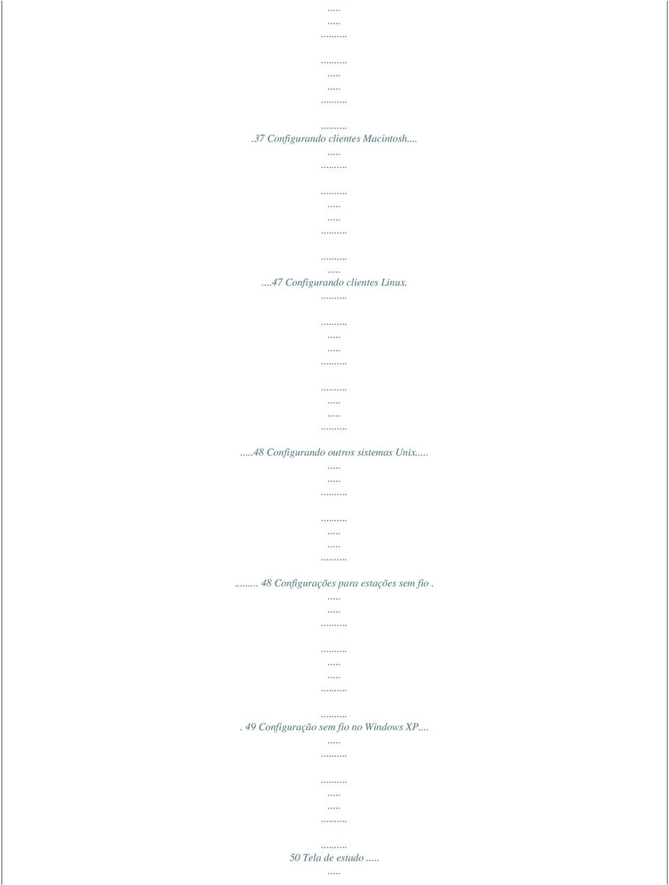 48 Configurando outros sistemas Unix.