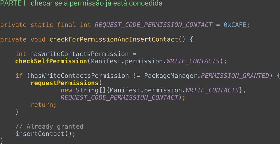 permission.write_contacts); if (haswritecontactspermission!= PackageManager.