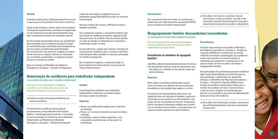 lu (secção Visas/immigration-long sjour-ressortissant de pays tiers-travailleur salarié).