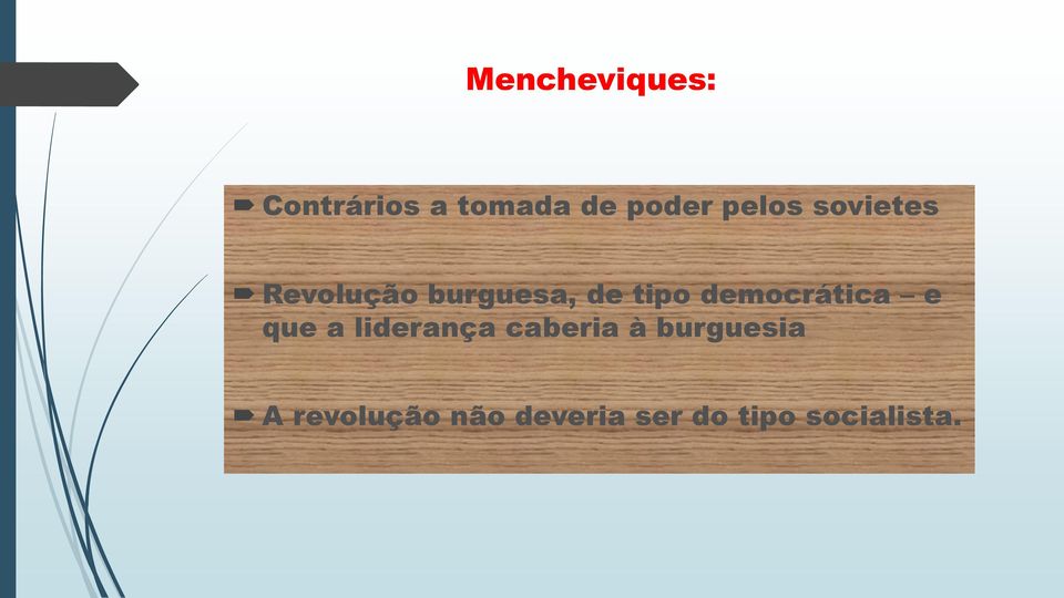 democrática e que a liderança caberia à