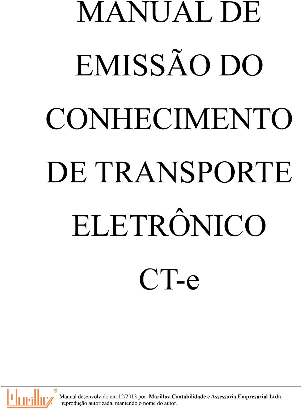 CONHECIMENTO DE