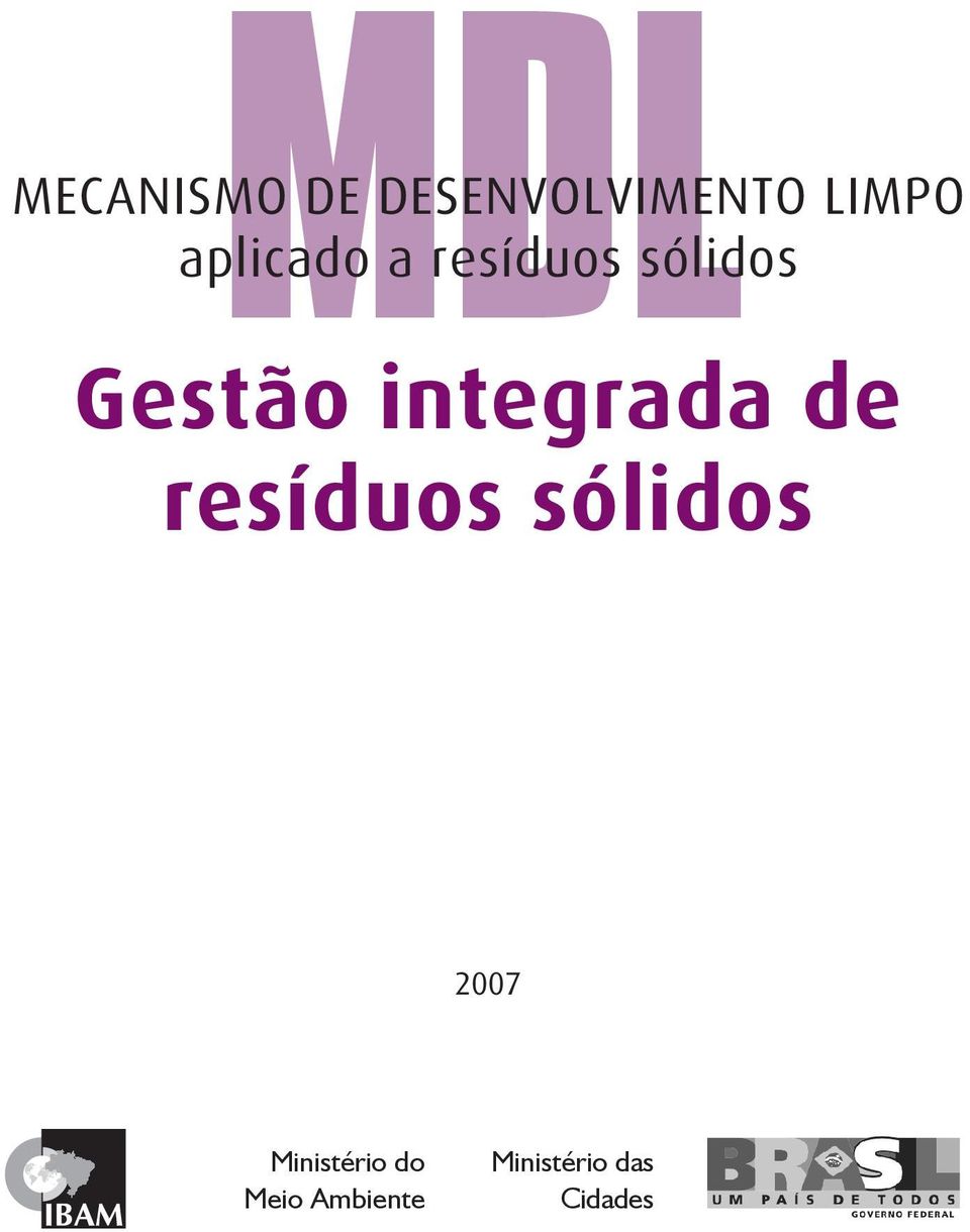 LIMPO aplicado a resíduos sólidos 2007