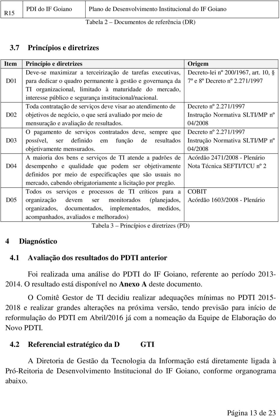 limitado à maturidade do mercado, interesse público e segurança institucional/nacional. Decreto-lei nº /967, art., 7º e 8º Decreto nº.