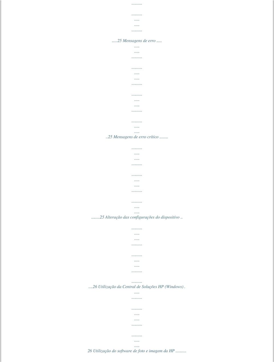 ....26 Utilização da Central de Soluções HP (Windows).