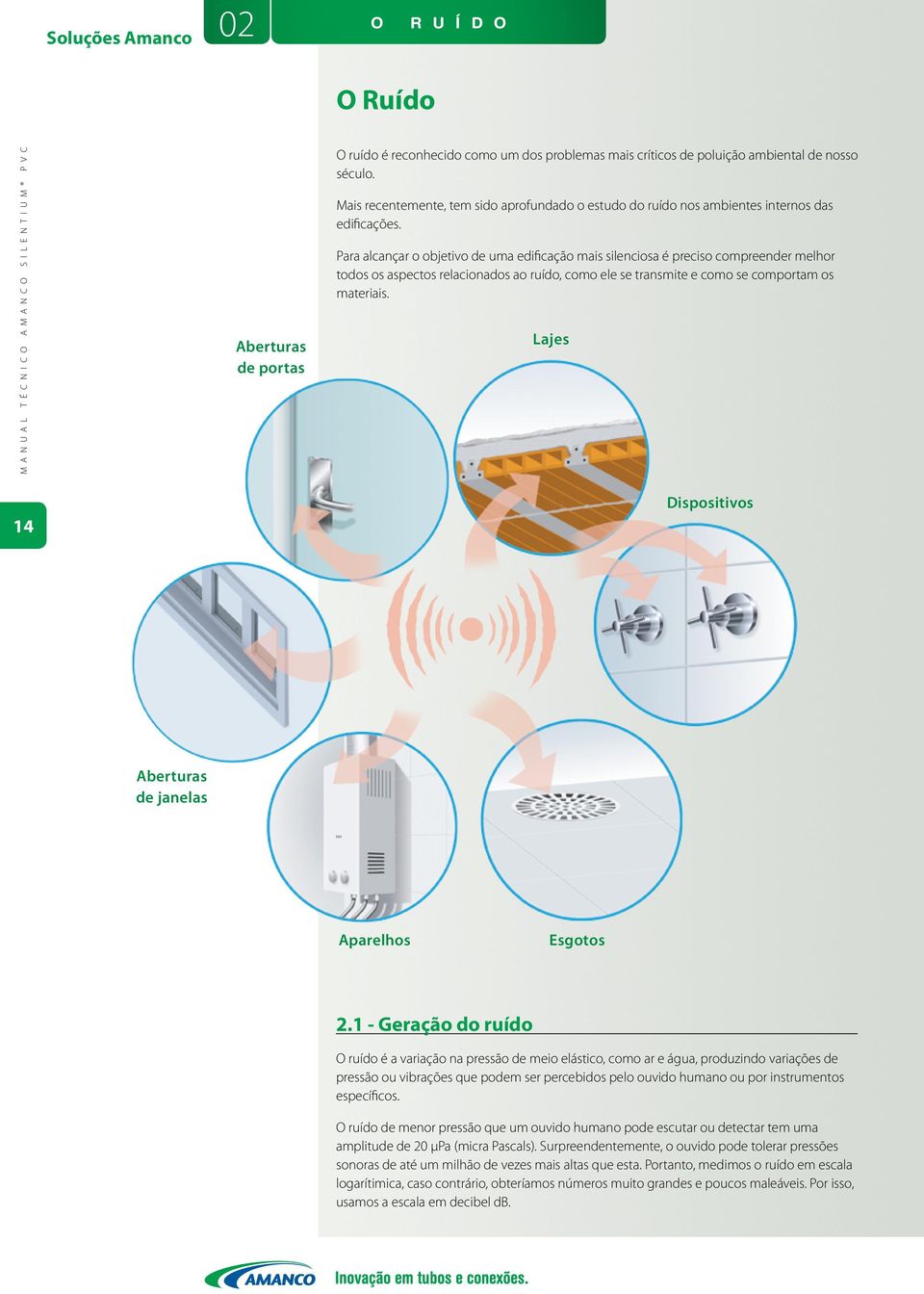 Para alcançar o objetivo de uma edificação mais silenciosa é preciso compreender melhor todos os aspectos relacionados ao ruído, como ele se transmite e como se comportam os materiais.