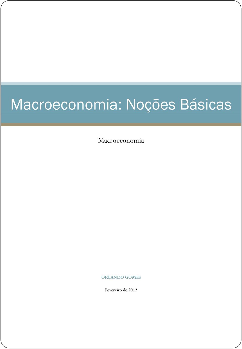 Macroeconomia