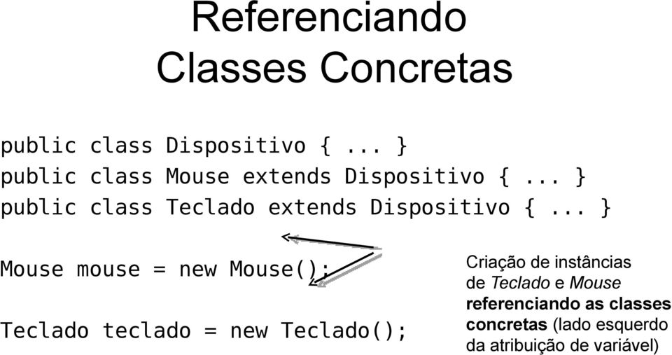 .. public class Teclado extends Dispositivo {.