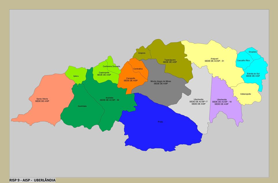 Estrela do Sul Indianopolis Santa Vitoria Gurinhata Ituiutaba SEDE DE ACISP