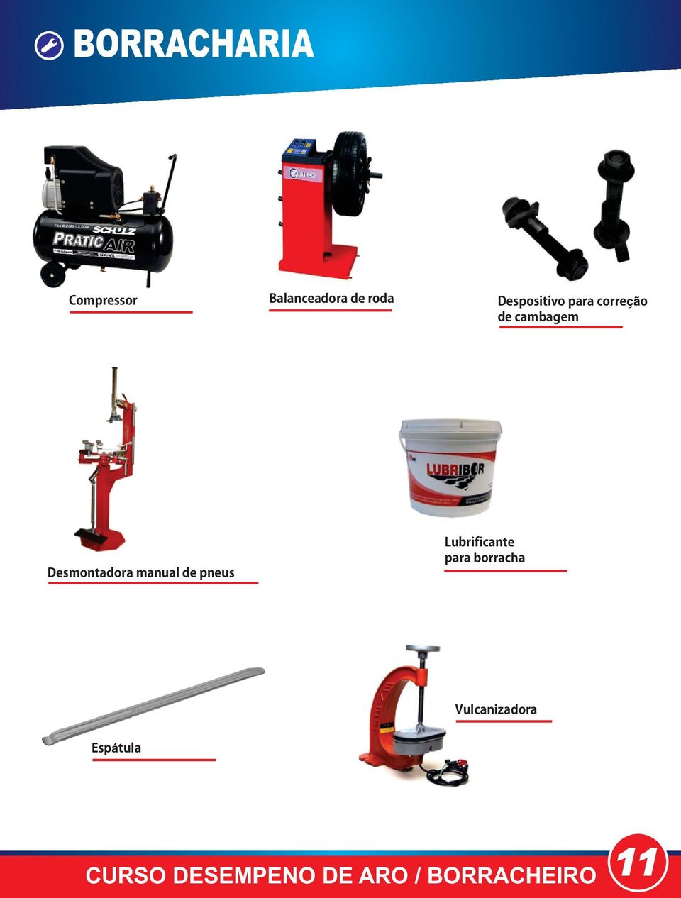 Desmontadora manual de pneus Lubrificante para