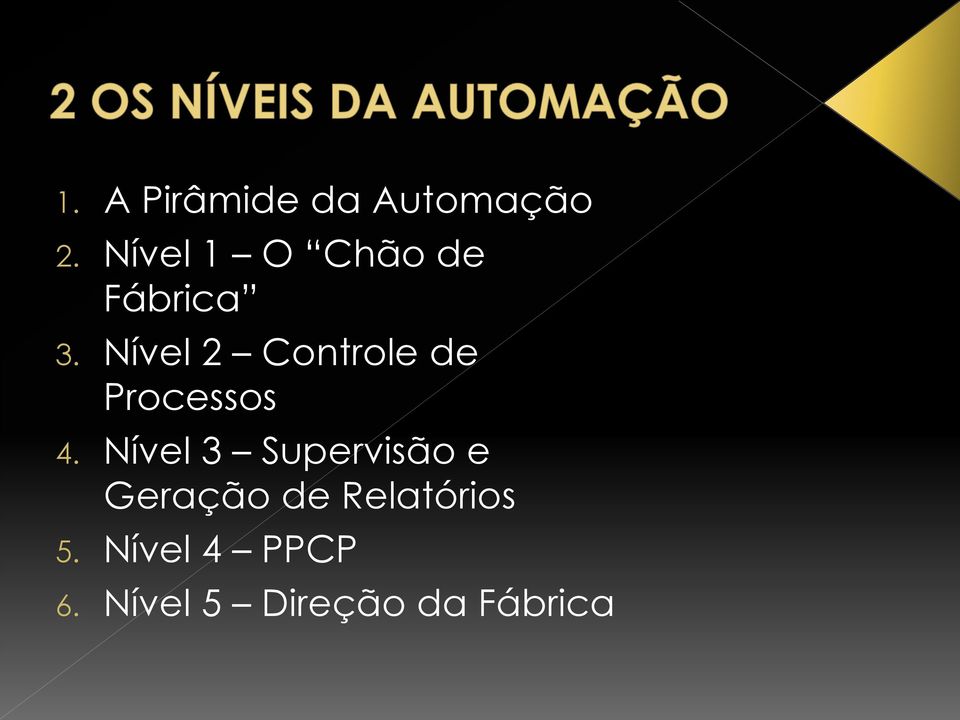 Nível 2 Controle de Processos 4.