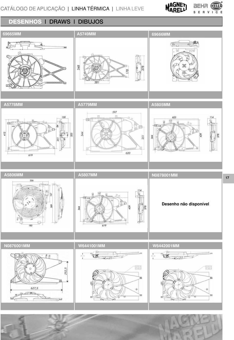 A5778MM A5779MM A5805MM A5806MM A5807MM N0878001MM