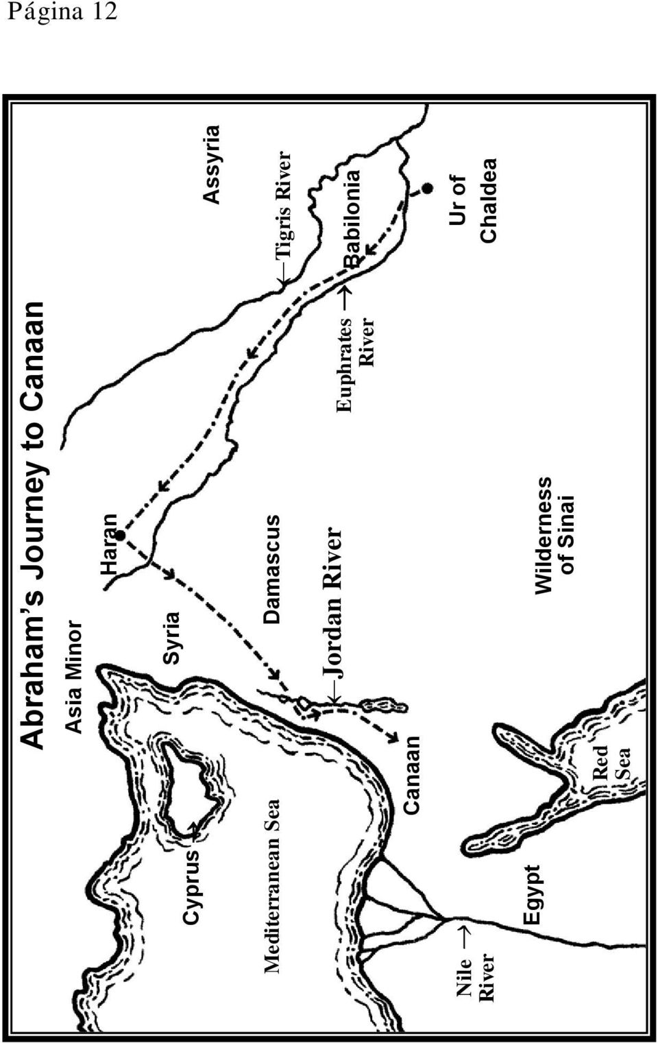 Assyria Página 12 Nile Euphrates River Cyprus