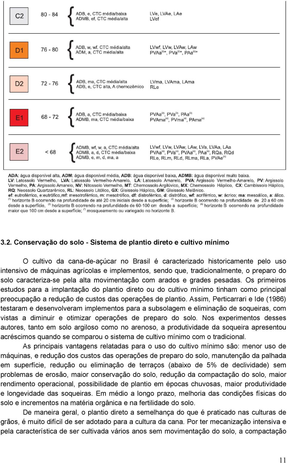 Os primeiros estudos para a implantação do plantio direto ou do cultivo mínimo tinham como principal preocupação a redução de custos das operações de plantio.