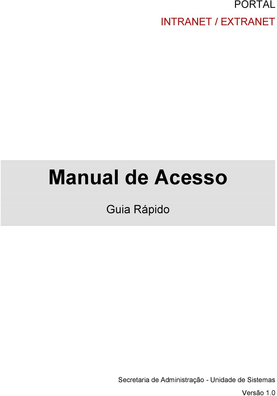 Secretaria de Administração