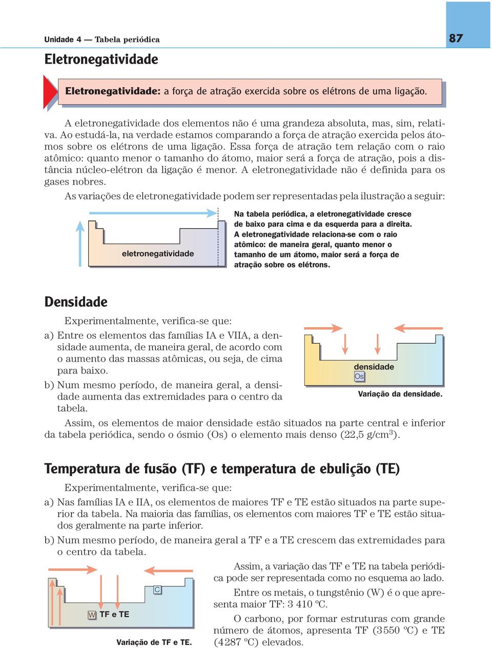 Ao estudá-la, na verdade estamos comparando a força de atração exercida pelos átomos sobre os elétrons de uma ligação.