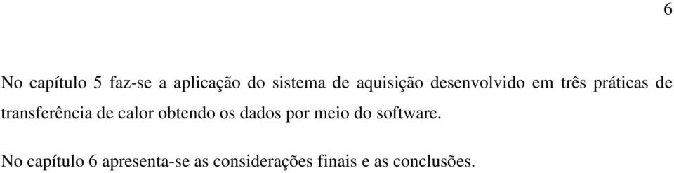 transferência de calor obtendo os dados por meio do