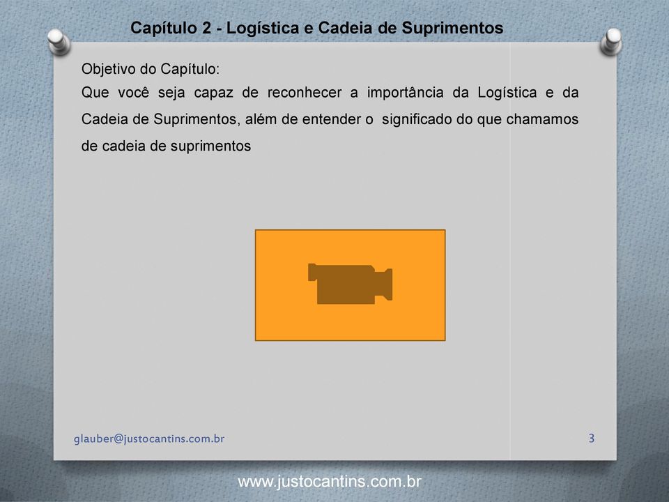 Logística e da Cadeia de Suprimentos, além de entender o