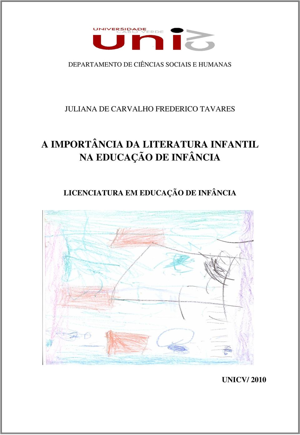 IMPORTÂNCIA DA LITERATURA INFANTIL NA EDUCAÇÃO