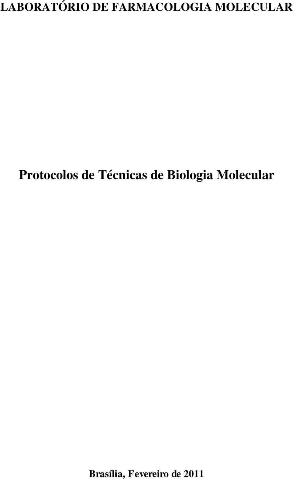 Técnicas de Biologia