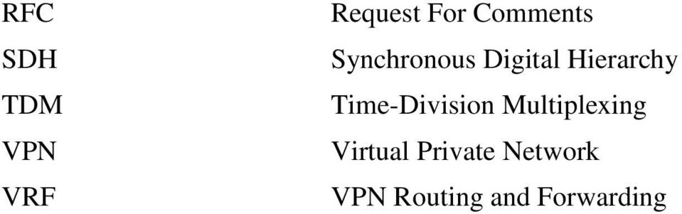 Hierarchy Time-Division Multiplexing