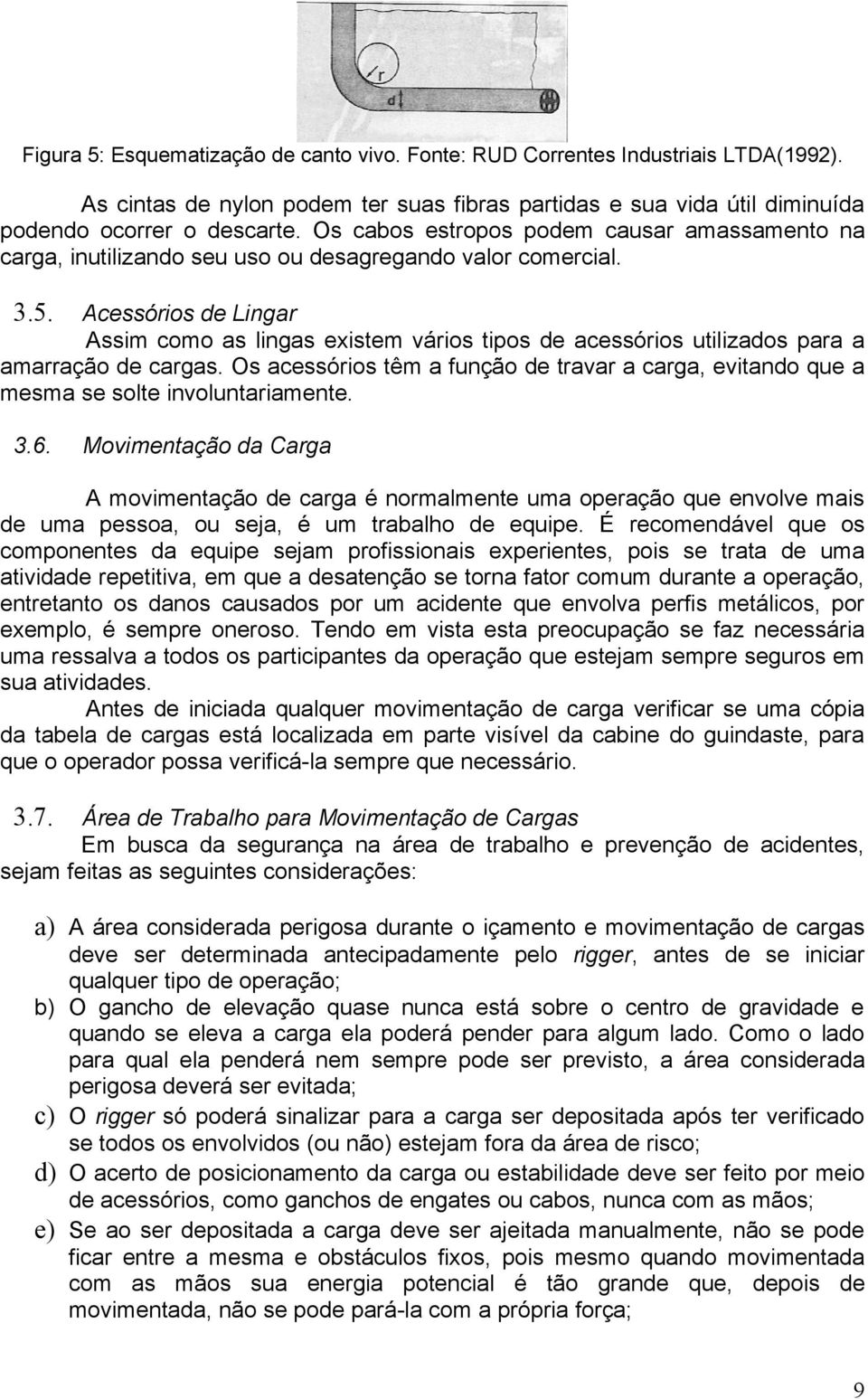 Acessórios de Lingar Assim como as lingas existem vários tipos de acessórios utilizados para a amarração de cargas.