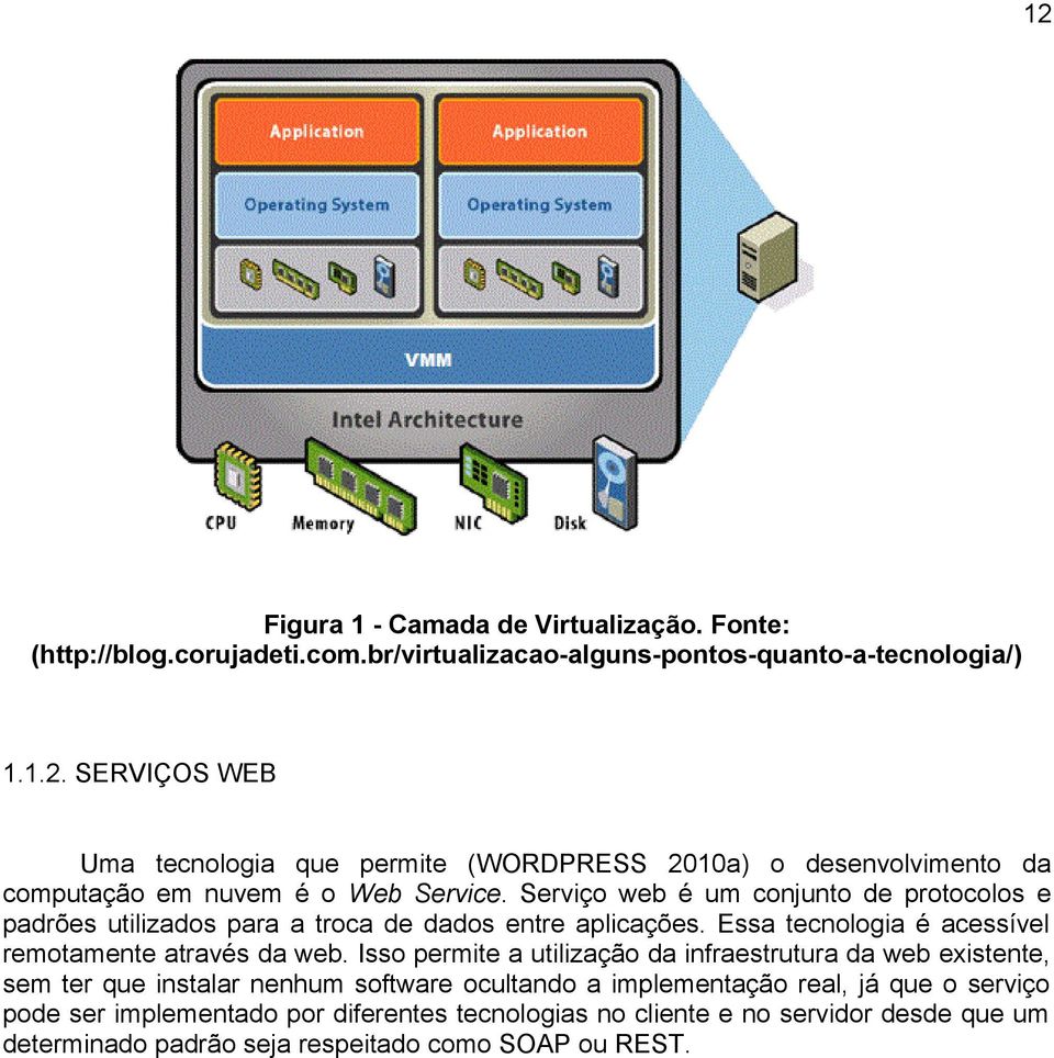 Isso permite a utilização da infraestrutura da web existente, sem ter que instalar nenhum software ocultando a implementação real, já que o serviço pode ser implementado por