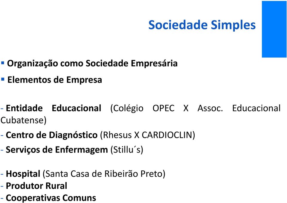 Educacional Cubatense) - Centro de Diagnóstico (Rhesus X CARDIOCLIN) -