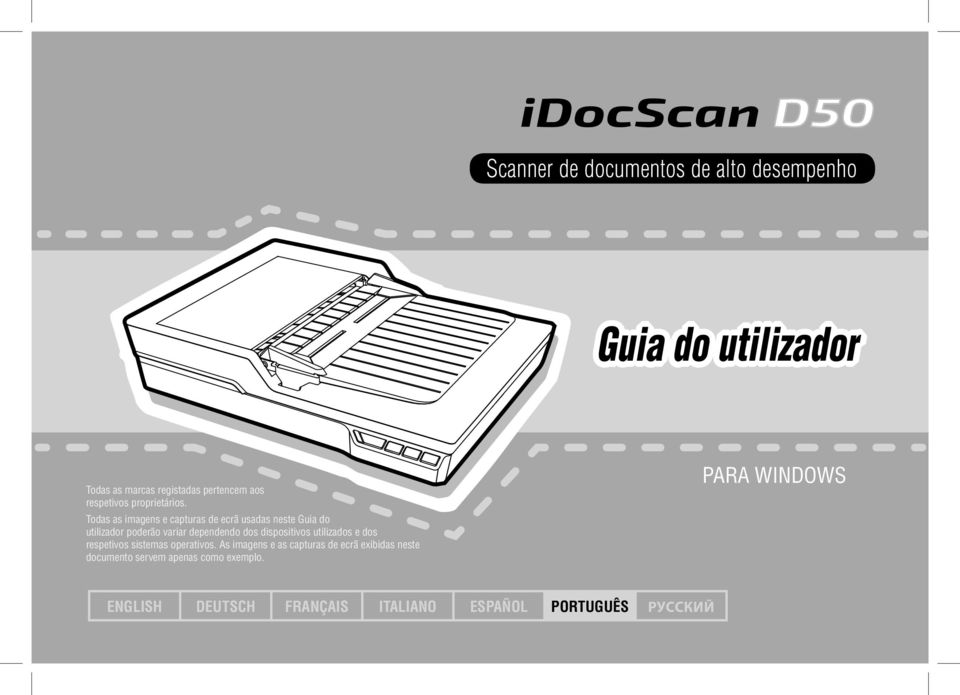 Todas as imagens e capturas de ecrã usadas neste Guia do utilizador poderão variar dependendo dos dispositivos