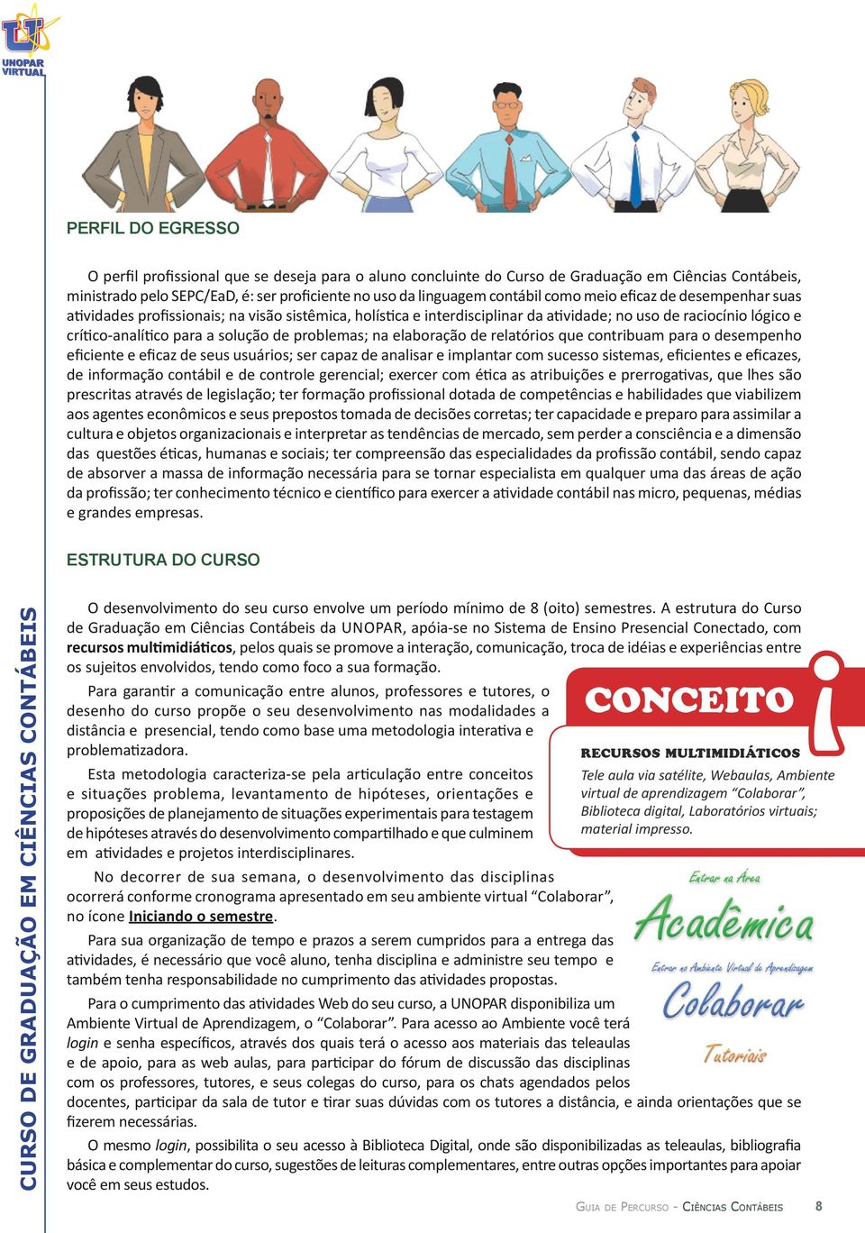 problemas; na elaboração de relatórios que contribuam para o desempenho eficiente e eficaz de seus usuários; ser capaz de analisar e implantar com sucesso sistemas, eficientes e eficazes, de