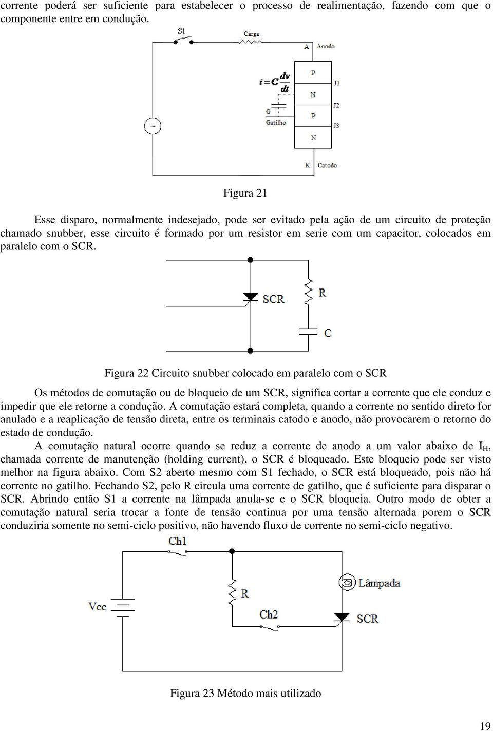 paralelo com o SCR.