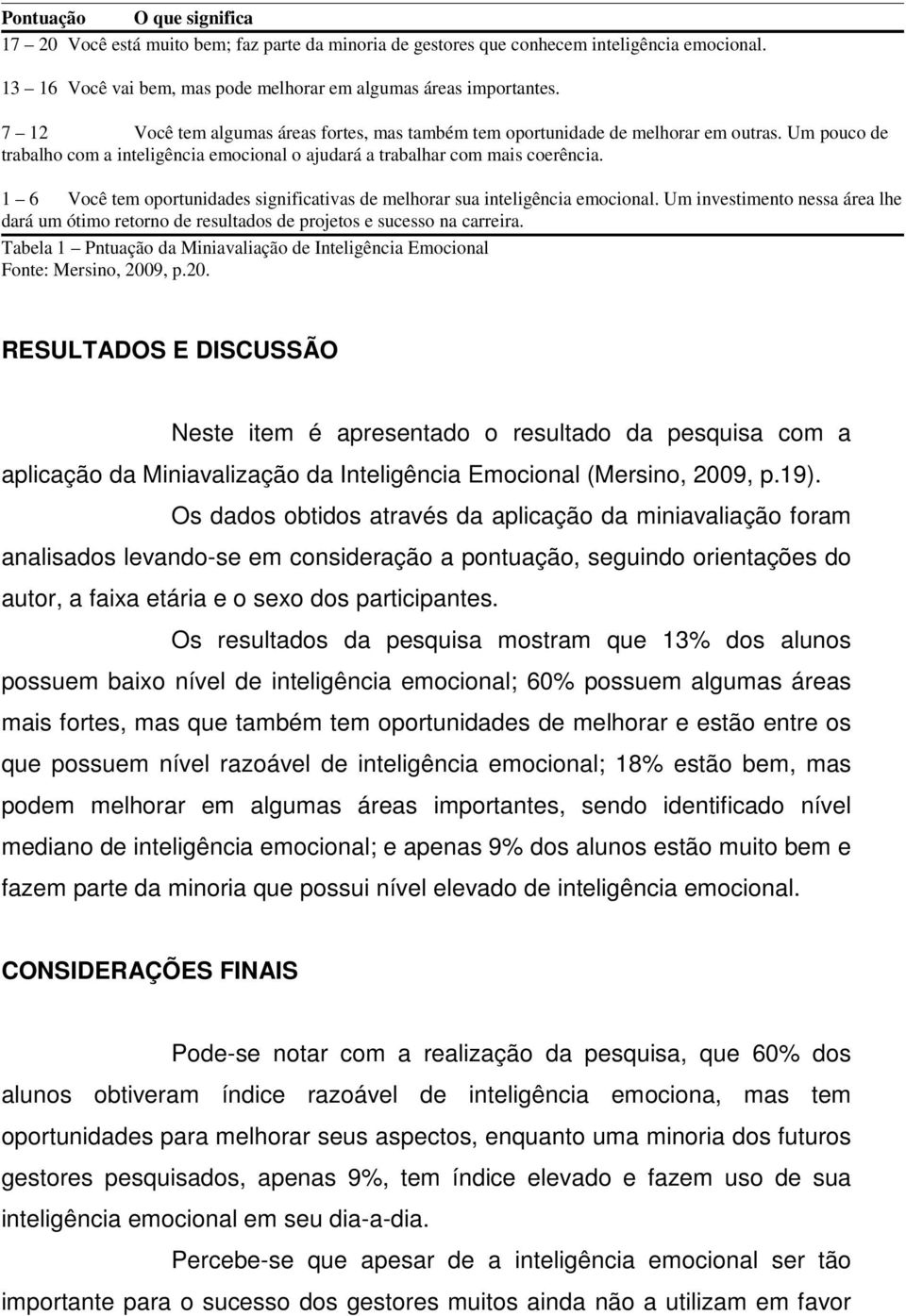 1 6 Você tem oportunidades significativas de melhorar sua inteligência emocional. Um investimento nessa área lhe dará um ótimo retorno de resultados de projetos e sucesso na carreira.