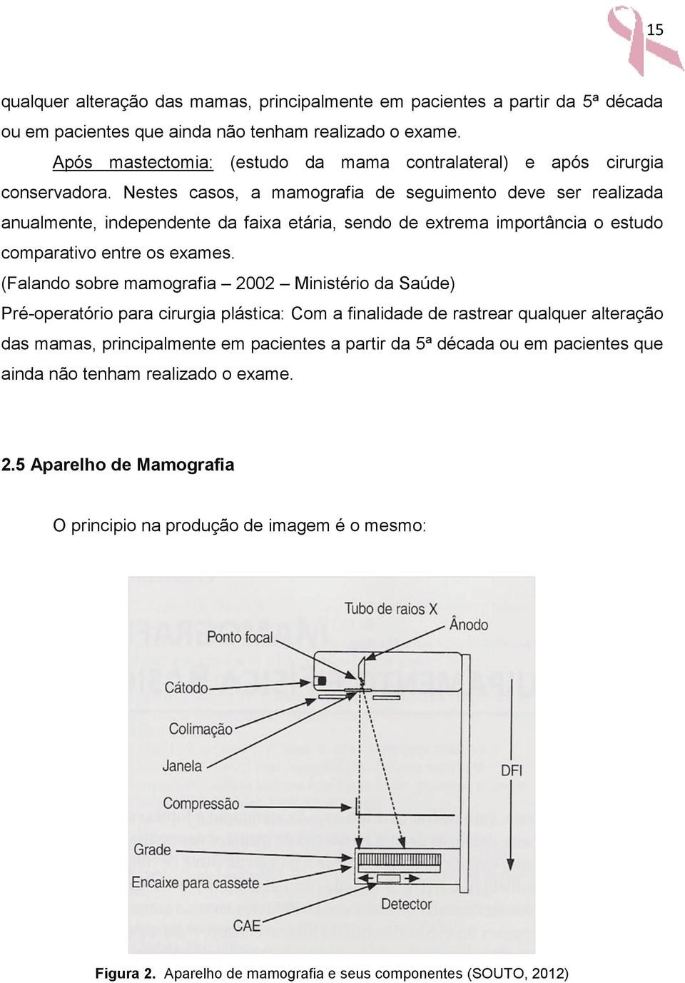 Nestes casos, a mamografia de seguimento deve ser realizada anualmente, independente da faixa etária, sendo de extrema importância o estudo comparativo entre os exames.