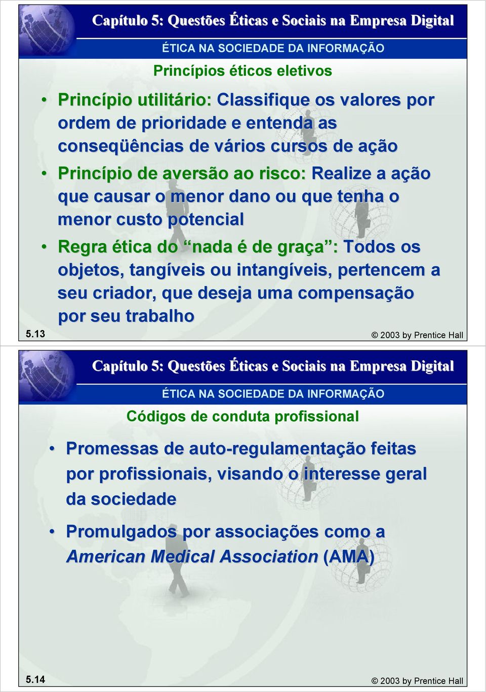 intangíveis, pertencem a seu criador, que deseja uma compensação por seu trabalho 5.