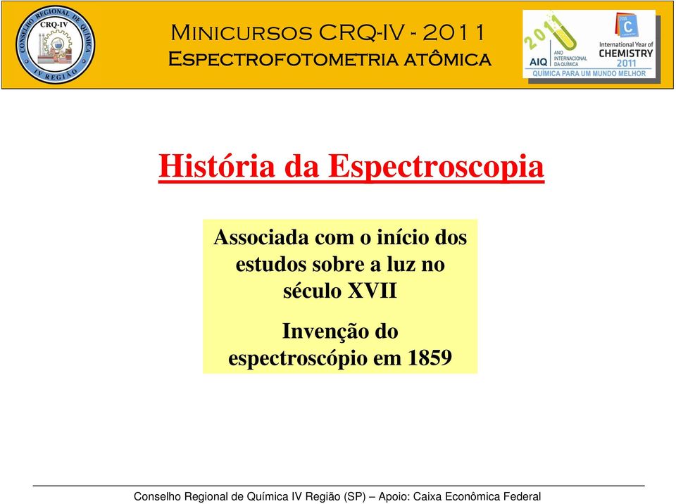 estudos sobre a luz no século