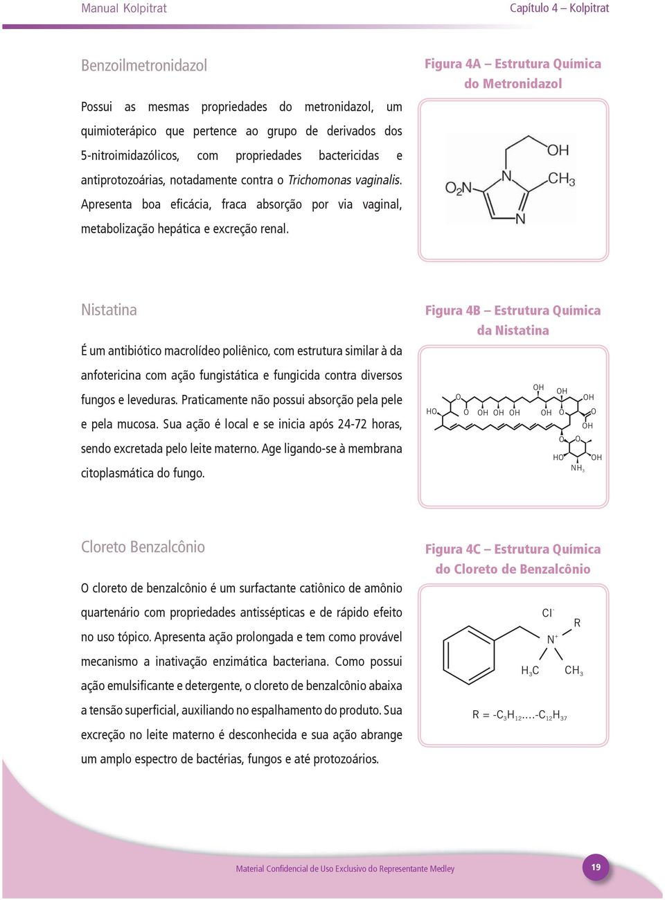 Apresenta boa eficácia, fraca absorção por via vaginal, metabolização hepática e excreção renal.