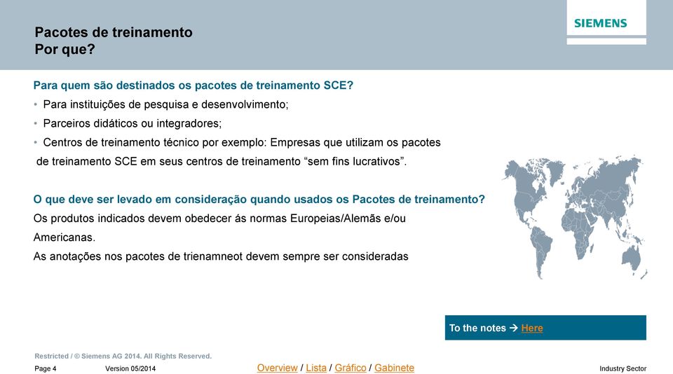 utilizam os pacotes de treinamento SCE em seus centros de treinamento sem fins lucrativos.