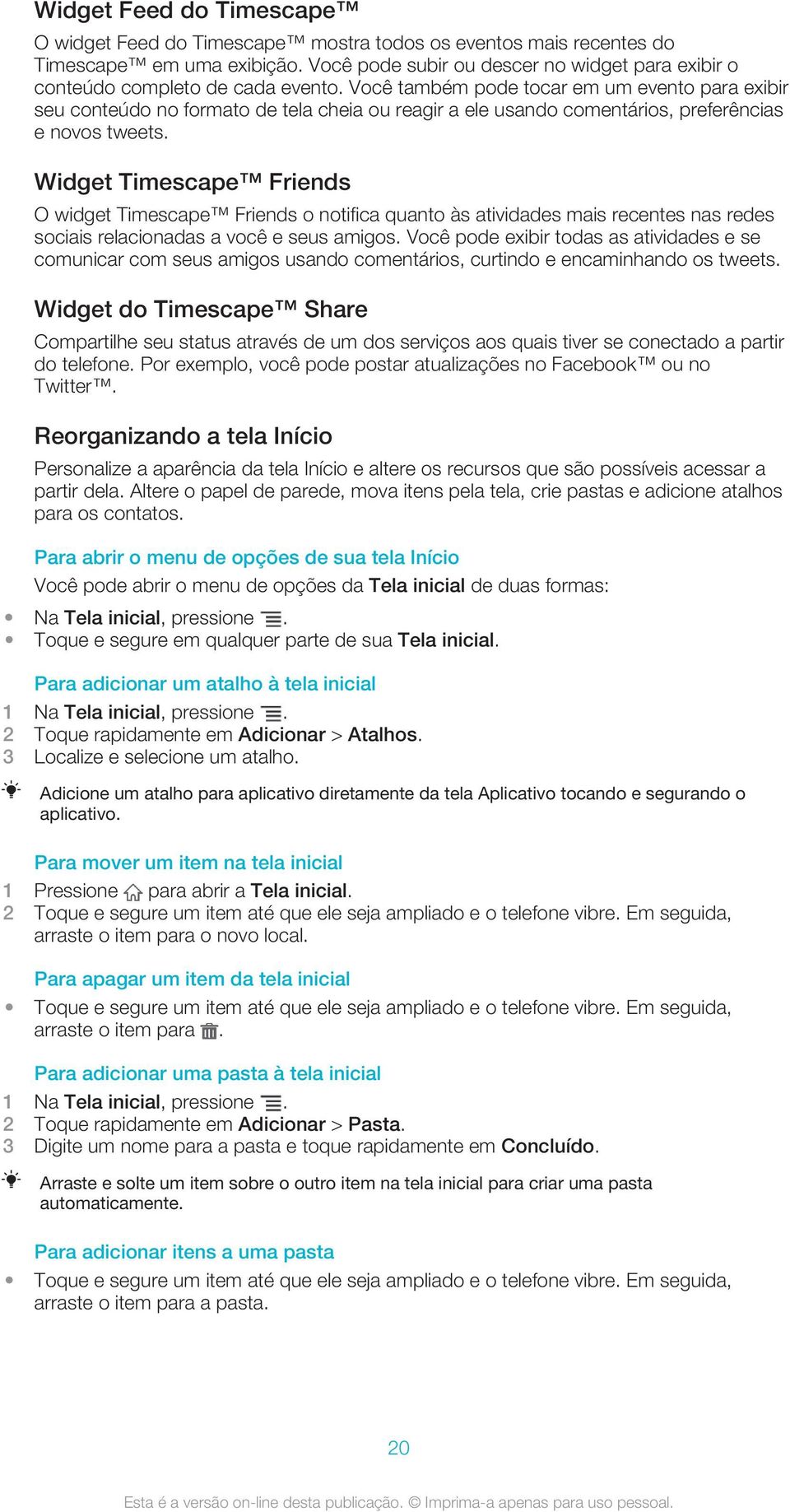 Você também pode tocar em um evento para exibir seu conteúdo no formato de tela cheia ou reagir a ele usando comentários, preferências e novos tweets.